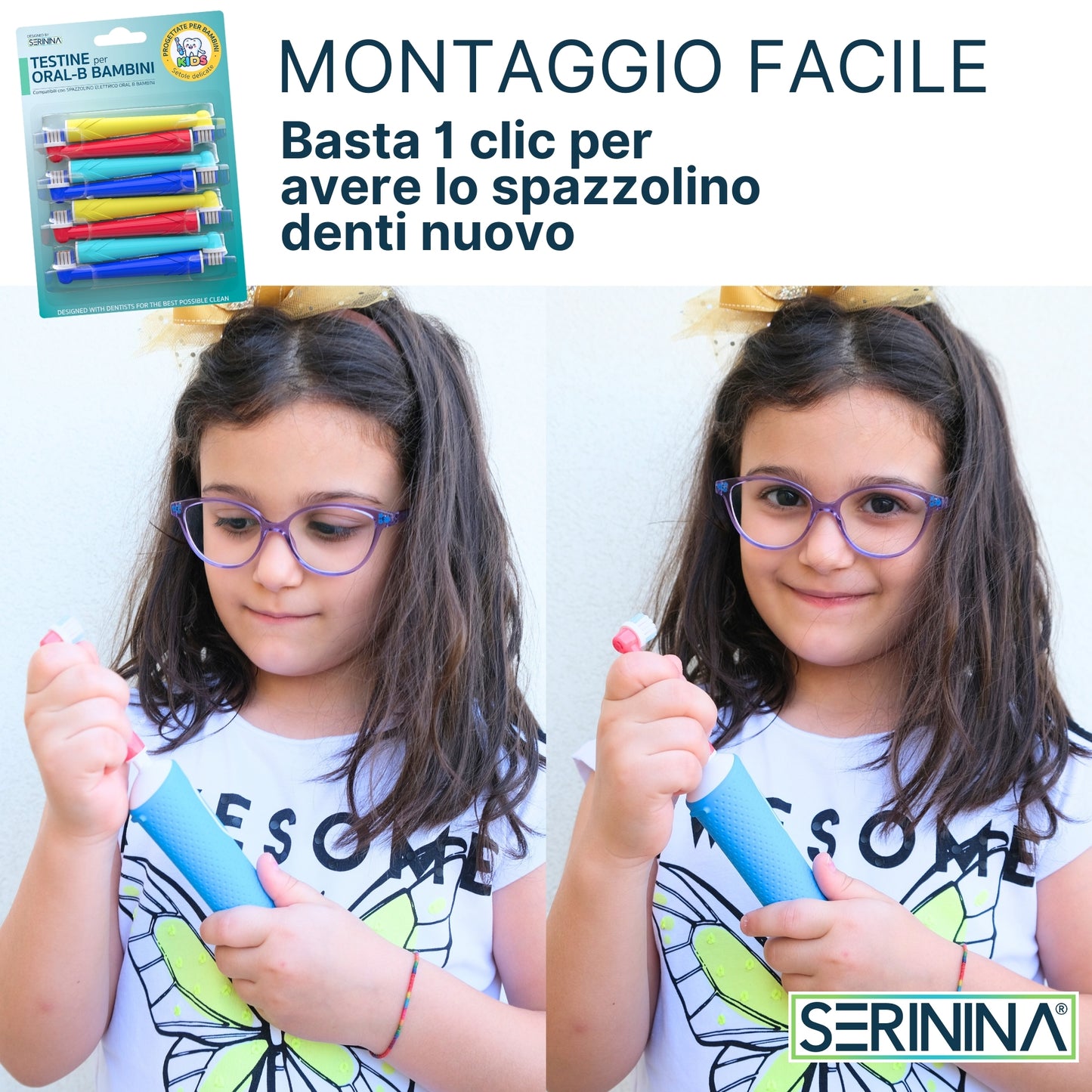 Testine per Spazzolini Elettrici Oral-B Bambini