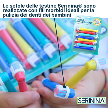 Testine per Spazzolini Elettrici Oral-B Bambini