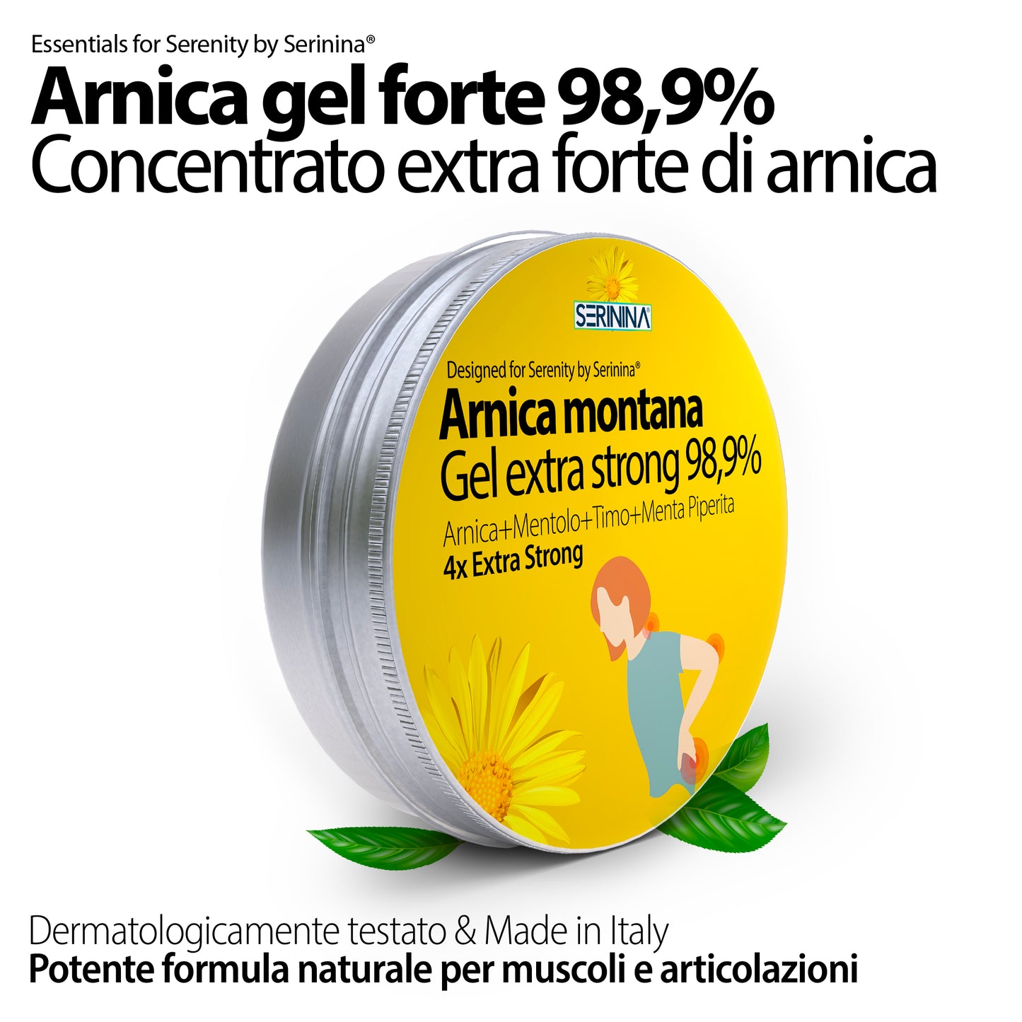 Arnica Forte Crema Gel - Vasetto 75ml