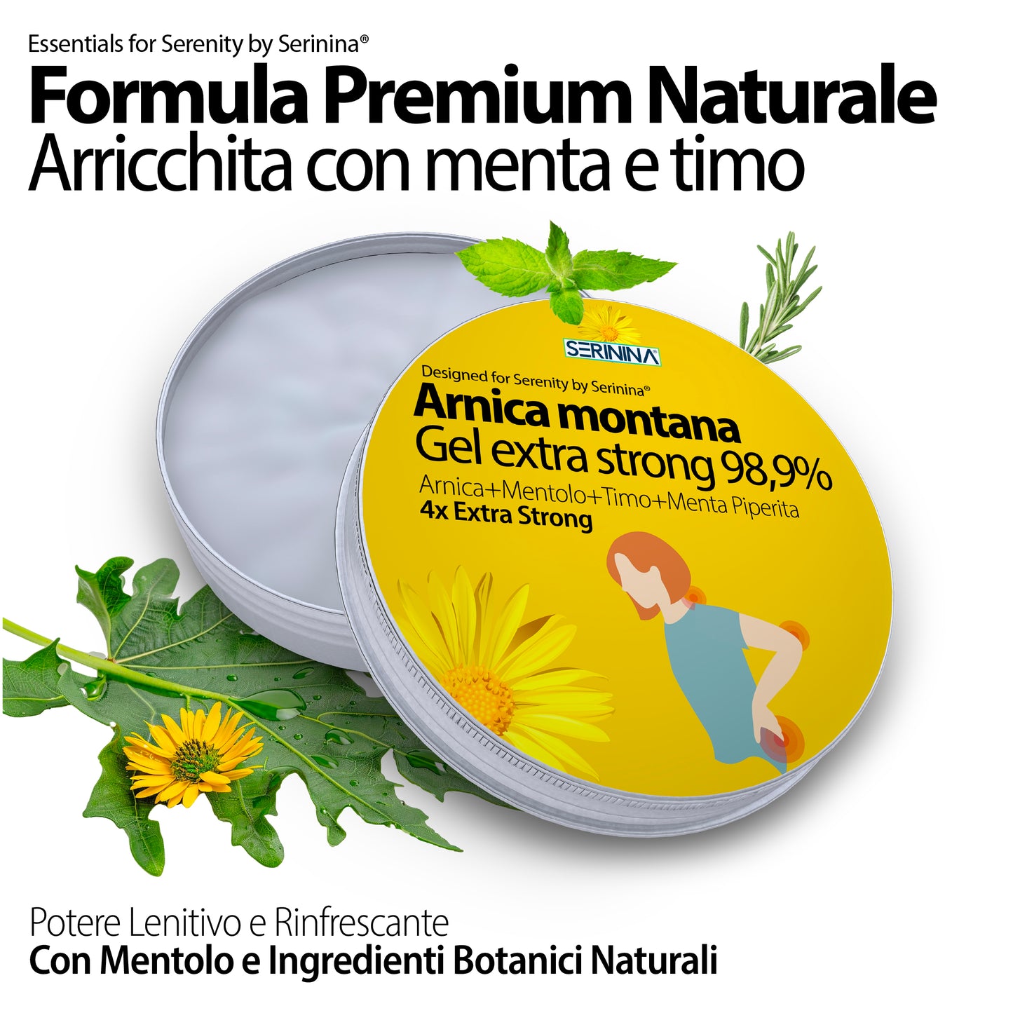 Arnica Forte Crema Gel - Vasetto 75ml